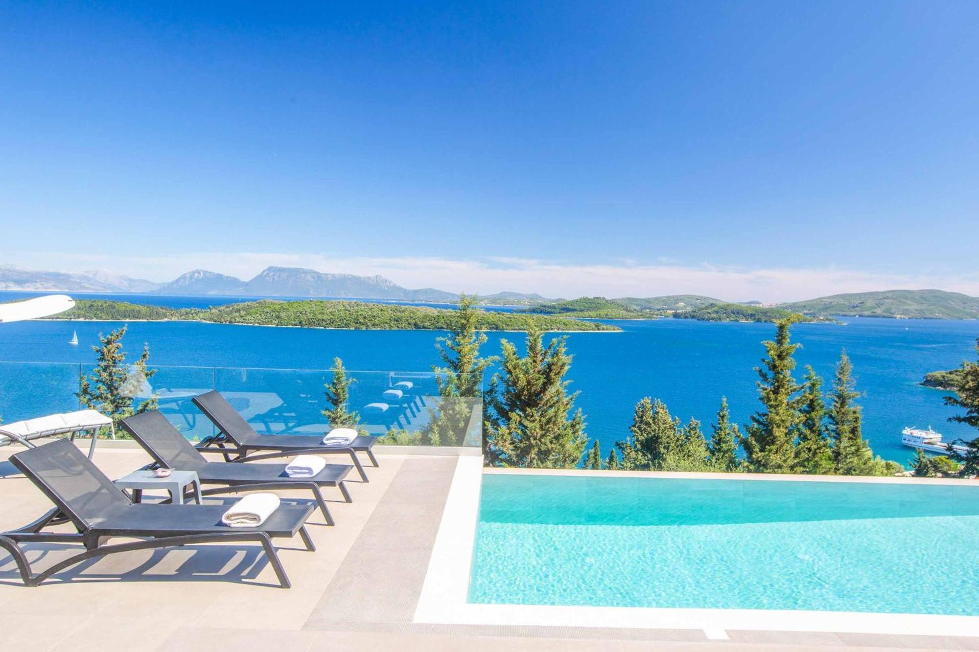 Villa Ino Lefkas Nydri  Extérieur photo