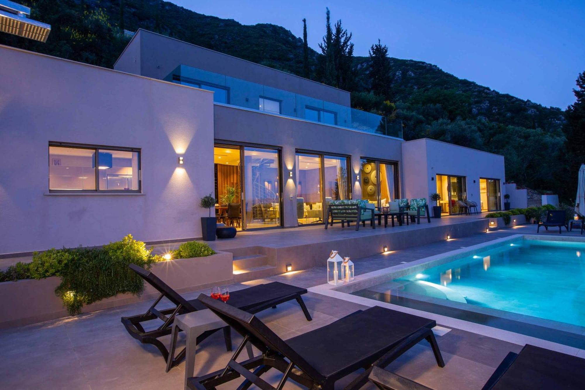 Villa Ino Lefkas Nydri  Extérieur photo