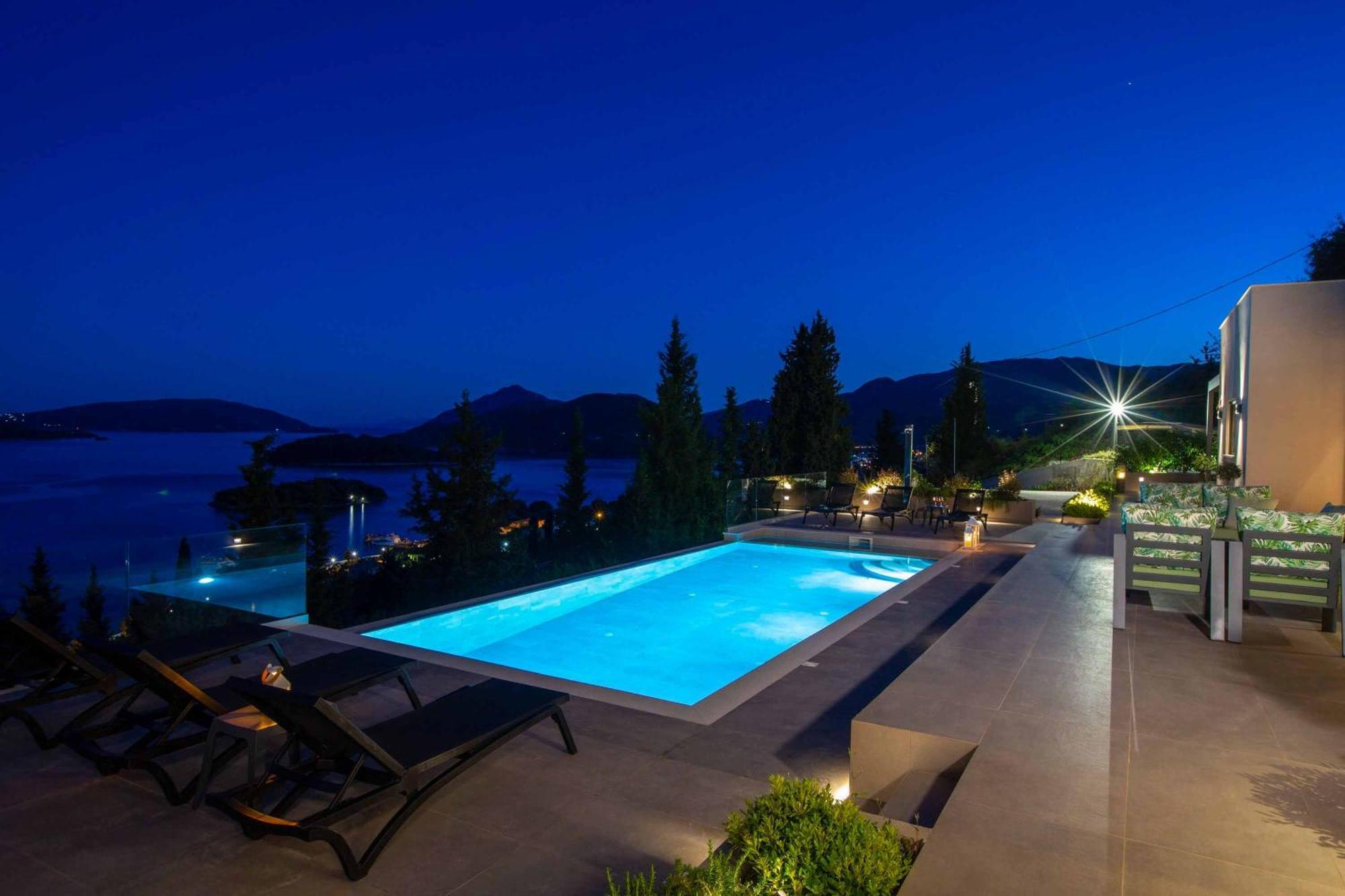 Villa Ino Lefkas Nydri  Extérieur photo