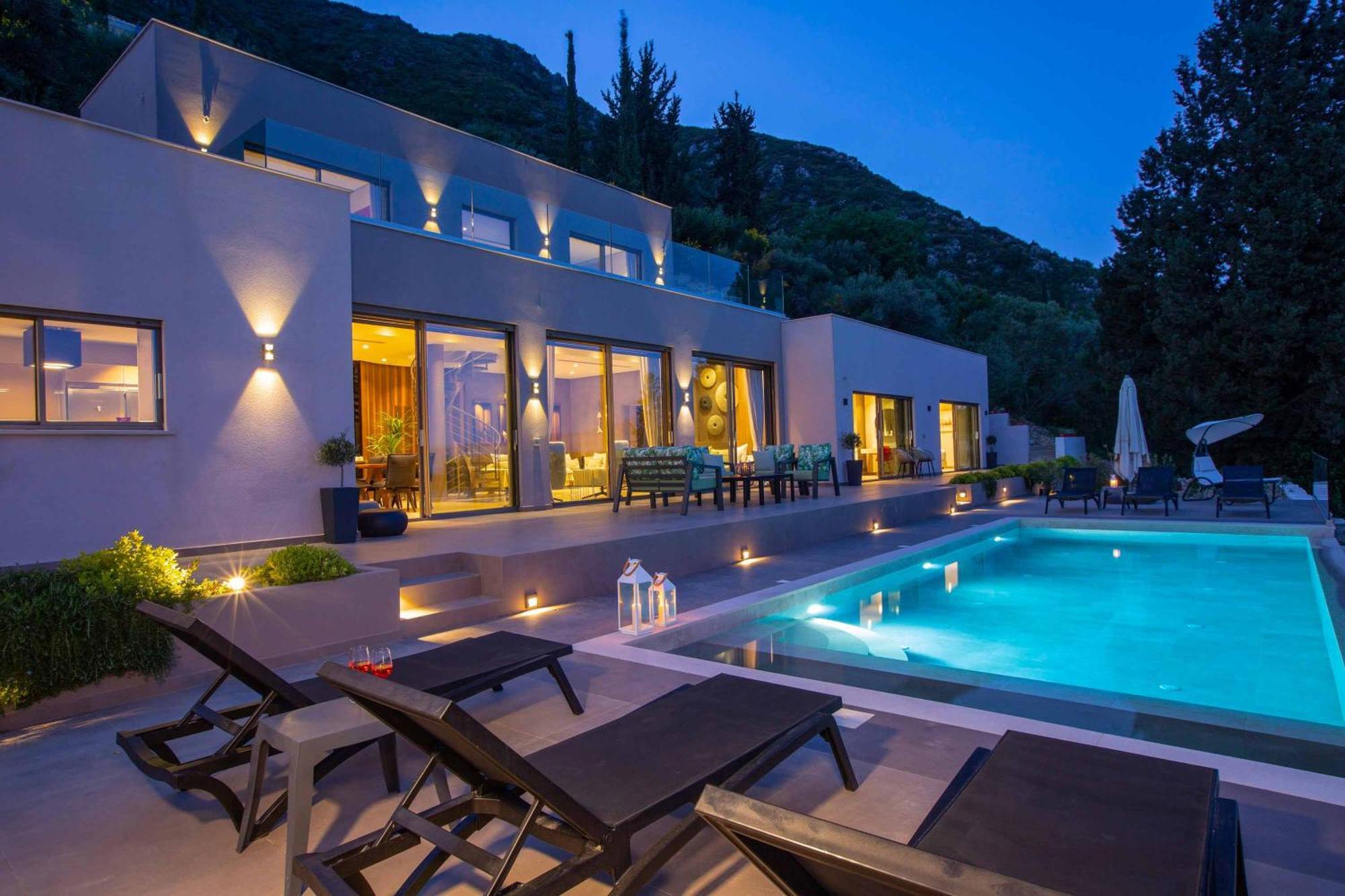 Villa Ino Lefkas Nydri  Extérieur photo